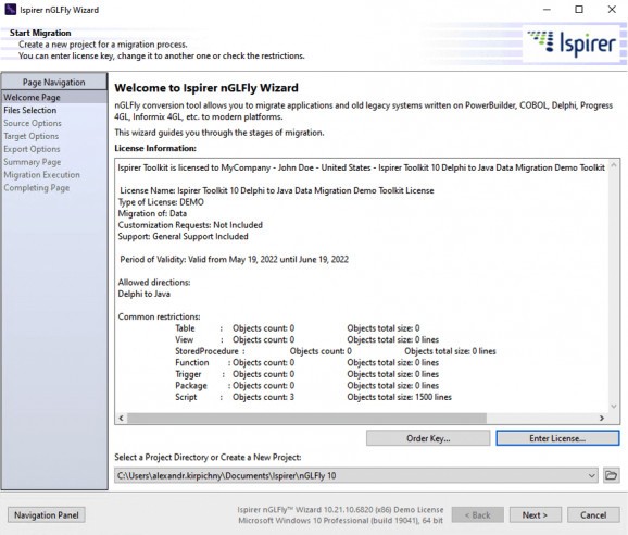 Ispirer nGLFly Wizard download